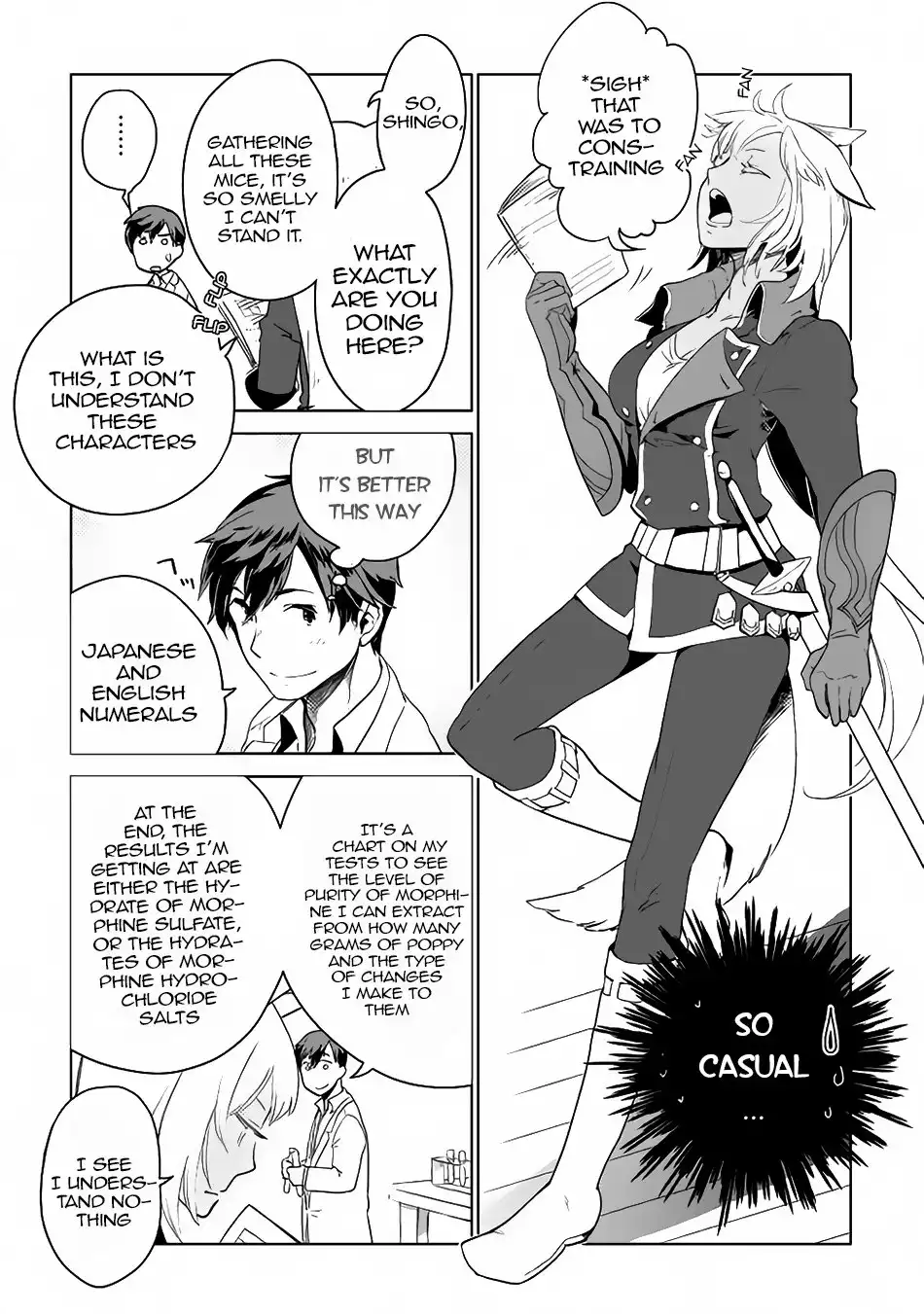 Jui-san no Oshigoto in Isekai Chapter 5 4